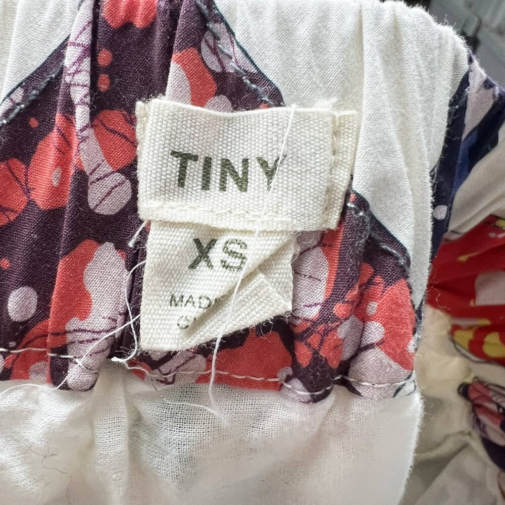 Anthropologie Tiny brand patchwork A-line midi sk… - image 7